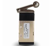 Válvula De Inversión Neumática De MV-09, Válvula Mecánica De Palanca De Rodillo De 2 Posiciones Y 5 Vías, Válvula De Control Neumático Multifuncional De 1/4 Pulgadas PT