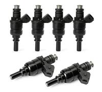 Válvula de inyección de Combustible para Coche, 6 Piezas, reparación de Motor 1427240 13537546244 para BMW E46 E39 X3 Z3 Z4 528i 325ci Serie 3 5 2.5L 2.8L 1999-2001 2002 2003 2004 2005