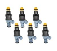 Válvula de inyección de Combustible para Coche (6 Unidades) para BMW Serie 3 E30, 316i, 318i, 325i, E36, Serie 5 E34, 518i, 525i, E32, E38, 750i, E31, 850i, 0280150715