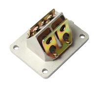 Válvula de Láminas Conjunto de válvula de láminas de admisión, sistema de aire, piezas de repuesto compatibles con motocicletas Yamaha DT125 RS125 DT 125 y 125 cc. Carburador Válvula de Lengüeta