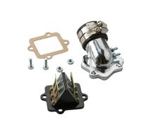 Válvula de Láminas Válvulas de láminas para colector de admisión de scooter de carreras, compatibles con MBK Nitro Ovetto 100 cc, Booster 100 4VP y Minarelli.