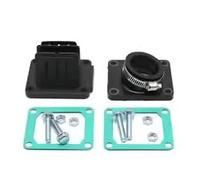 válvula de lengüeta Colector De Admisión I Apto Para Carburador De Placa Sistema Válvula De Lengüeta Fibra Carbono Para Yam&aha YZ 85 80(Valve with Intake)