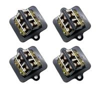 válvula de lengüeta Conjunto De Membrana De Válvula De Lengüeta, Apto Válvulas De Ciclomotor Para Gilera De 50cc, Placa De Admisión De Carburador(4PCS)