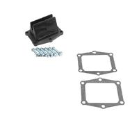 válvula de lengüeta Sistema De Válvula De Lengüeta De Fibra De Carbono Para Motocicleta, Compatible Con Placa De Admisión Para Honda CR250(Reed Valve Kit)