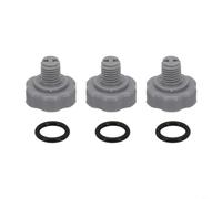 Válvula de liberación de aire de repuesto y O para juegos de anillos compatibles con modelos de bomba de filtro Intex 10725 10264 para bombas de hasta 2500 GPH (3 juegos)