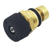 Válvula de llenado de agua de caldera de seguridad para sistemas de calefacción montados en la pared, válvula de repuesto de agua de seguridad compatible con calderas de gas, operación simple de