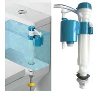 Válvula de llenado de cisterna de inodoro de altura ajustable G1/2 con diseño silencioso de ahorro de agua para cisternas estándar del Reino Unido, 21-32 cm de altura Ra