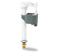 Válvula de llenado de inodoro de 1,27 cm, válvula de llenado de cisterna aprobada por WRAS, válvula de entrada de inodoro ajustable, rosca de latón