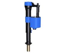 Válvula de llenado de inodoro de entrada inferior ajustable con roscas de latón británico de 1/2 pulgadas, válvula de llenado de cisterna con llenado retardado, funcionamiento silencioso, altura