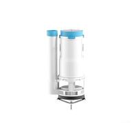 Válvula de llenado de tanque de inodoro hecha en ABS para un funcionamiento estable y una vida útil prolongada en entornos típicos de fontanería residencial (válvula de descarga de 24 cm)