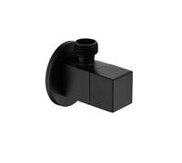 Válvula de llenado G1/2" Adaptador de grifo de latón, accesorio for grifo de ducha de baño, desviador de agua de 3 vías, negro/plateado/dorado(schwarz)