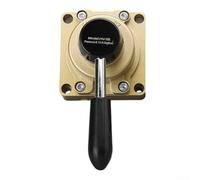 Válvula de mano de palanca giratoria de cuerpo de aluminio para control de flujo de aire seguro y eficiente en sistemas técnicos e industriales (HV-04)