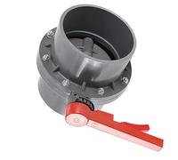 Válvula De Mariposa De PVC, Tipo Soldadura Por Encastre, 90mm, 110mm, 125mm, 160mm Y 200mm, Con Palanca Manual Y Diseño Monobloque For Sistemas De Riego.(Plastic handle,200mm)