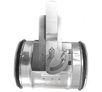 Válvula de mariposa DN: 100, 125, 150 160 180 200 mm Longitud 170 mmstahl galvanizado dichtschließend Longitud