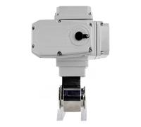 Válvula de mariposa eléctrica alto vacío KF304, acero inoxidable, con interruptor presión negativa GID, válvula reguladora DN25ND40ND50(DN50)