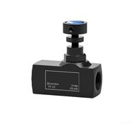 Válvula de mariposa hidráulica ajustable de flujo manual para controlar la velocidad del actuador para máquinas de moldeo por inyección (C)