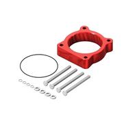 Válvula de mariposa Válvula de mariposa Espaciador de aluminio para cuerpo del acelerador, compatible con Toyota 4Runner, Tundra y FJ Cruiser. Reemplazar por 22030-31060.(Red)