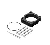 Válvula de mariposa Válvula de mariposa Espaciador de aluminio para cuerpo del acelerador, compatible con Toyota 4Runner, Tundra y FJ Cruiser. Reemplazar por 22030-31060.(Black)