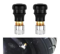 Válvula de Neumático Tubeless para Patinete Ninebot MAX G30,Xiaomi M365 Pro 2, Ducati Pro 2 Plus - Kit de 2 UnidadesVálvulas Tubeless Schrader Rectas de 24 mm para Patinetes Eléctricos