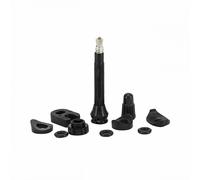 Válvula de neumático tubeless presta mavic ust 40 mm aluminio negro con obús