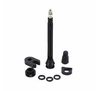 Válvula de neumático tubeless presta mavic ust 60 mm aluminio negro con obús