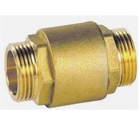 Válvula de no antirretorno doble macho (3/4)