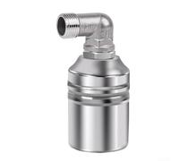 Válvula de parada de agua de acero inoxidable 304 con mecanismo de flotador para piscina de tanque y gestión de nivel de calentador de agua solar