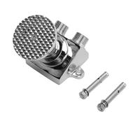 Válvula de Pedal montaje en suelo, interruptor Control grifo pie ahorro agua acero inoxidable for lugares públicos, doble salida