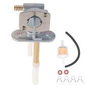Válvula de Petcock Apagado Filtro de tubo de aceite Interruptor de tanque de gas apto para TTR TTR 90 125 225 230 250 2000 2011 ATV Piezas de motocicleta Aleación de aluminio