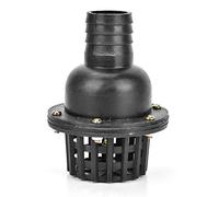 Válvula de Pie para Bomba de Agua, PVC Negro, Válvula de Retención, Accesorio para Bomba de Pozo Sumergible, 2 Pulgadas