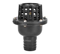 Válvula de Pie para Bomba de Agua PVC Negro, Válvula de Retención Plana Baja Presión 1.5-4 Pulgadas, Ideal Jardín Industrial y Sistemas de Fluidos