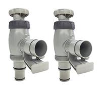 Válvula de pistón para piscina elevada, piezas de repuesto para piscina con válvula de encendido/apagado, accesorios de piscina para adaptador de manguera Intex y soporte de tubo de piscina, válvula