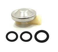 Válvula de presión con juntas Flow Regulator Pressure Valve With Rings Gaskets compatible with Delonghi Cappuccino & Espresso Coffee Machines