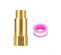 Válvula de protección contra congelación de invierno para grifo al aire libre, tapa anticongelante de aleación de aluminio y latón de 1/2 pulgada con activación automática de temperatura (1-4 ℃)