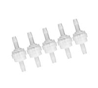 Válvula De Prueba De Plástico No Venganza Una Válvula De Una Vía Para Tratamiento De Aguas - Capacidad De Alta Presión, Resistente - Ideal para Tratamiento De Aguas, Purificación De Aire - 5pcs, (5