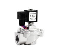 Válvula de pulso de válvula solenoide neumática DC24V de bolsa de ángulo recto 1 pulgada DMF-Z-20S/25/40/50J(DMF-Z-62S DC24V)