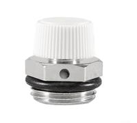 Válvula de purga de radiador para sistemas de calefacción central, purgador manual de radiador con diseño roscado de cobre para una liberación eficiente del aire y una distribución óptima del calor