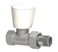 Válvula de radiador recta TEIDE PLUS, 12GZ x 12GW, cromada ARCO 503265