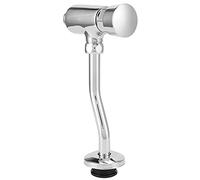 Válvula de rasguño de la válvula urinal Presiona manual de la pared de la pared Herramienta de descarga para el baño de baño Hecho de cobre cromado G1/2 Conexión de rosca con 3 6