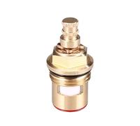 Válvula de recambio para grifo con cartucho de vástago cerámico de latón, de cuarto de vuelta, G1/2", diámetro de estrías de 8,2 mm, 20 dientes, cartucho para grifo