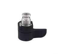 Válvula de reflujo de repuesto para pulverizadores sin aire 395 450 495 595 695 modelos de émbolo con construcción de acero inoxidable y mango de nailon para un funcionamiento estable (D)