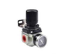 Válvula de regulación de presión AR300003, válvula de aire comprimido con interfaz de 3/8 pulgadas, presión ajustable 0 05 0 85 MPa, presión máxima de prueba 1 5 MPa, incluye sistema de filtración