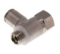 Válvula de retención accionada por piloto 10mm y G 1/4'' Codo Macho Latón 0.5-10bar (7-145psi)