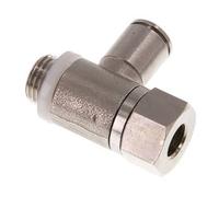 Válvula de retención accionada por piloto 8mm y G 1/4'' Codo Macho Latón 0.5-10bar (7-145psi)