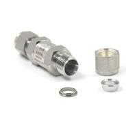 VÁLVULA DE RETENCIÓN ACERO INOXIDABLE 316 3000 psig Conexión de compresión unidireccional sin retorno(10 mm)