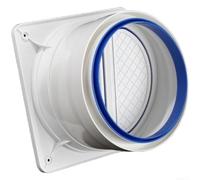 Válvula de retención basada en ABS para conductos de ventilación de cocina destinada a limitar la corriente de retroceso durante el funcionamiento del ventilador (1)