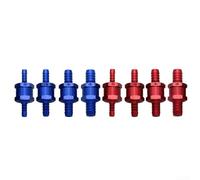 Válvula de retención de combustible sin retorno de 612 mm para sistemas diésel de gasolina, válvula de aleación de aluminio que proporciona un flujo unidireccional para evitar el retorno de