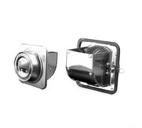 Válvula de retención de incendios de acero inoxidable para campanas extractoras de cocina de 100 mm, 150 mm, 160 mm, 180 mm, válvula de prevención de reflujo con humo Plus F (160 mm)