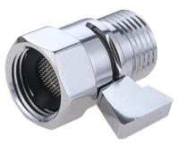 Válvula de retención de latón de alta presión (1 unidad) - Válvula de control de agua con interruptor de cierre for ducha - Puerto de 20 mm, construcción ABS duradera