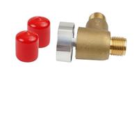 Válvula de retención de latón NPT de 1,27 cm con rosca macho para Forest River/Wolf/Wilderness/Winnebago/Cougar/Tiffin/Montana/Sprinter RV Camper, repuesto de descarga de tanque negro